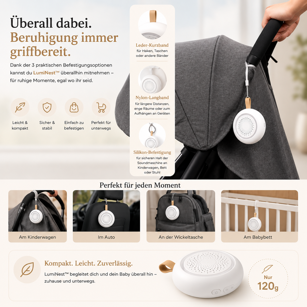 LumiNest™ Baby Sleep Companion